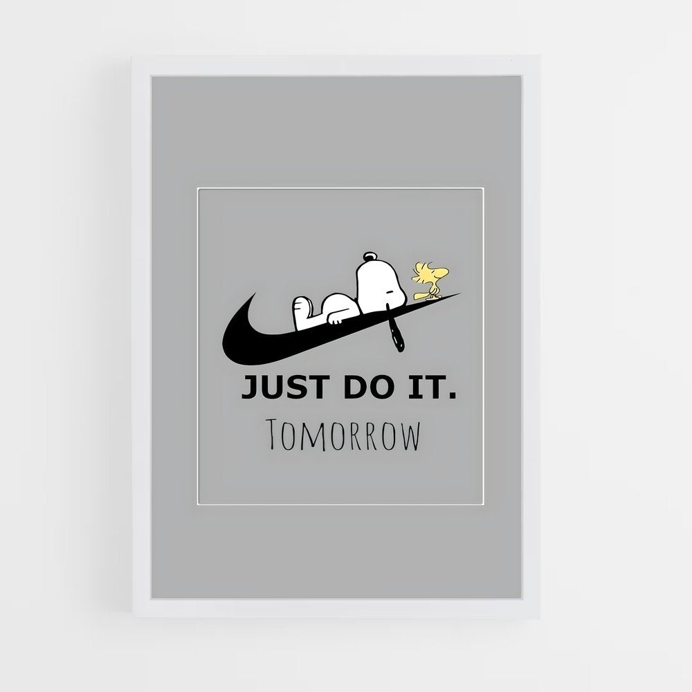 ap-just do it-2 cadre Blanc