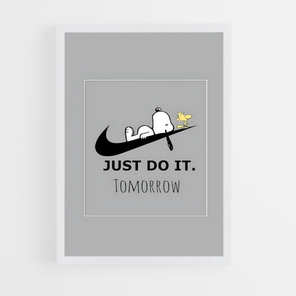 ap-just do it-2 cadre Blanc
