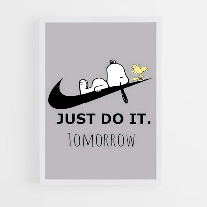 ap-just do it-3 cadre Blanc
