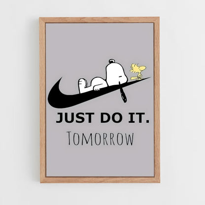 ap-just do it-3 cadre Bois clair