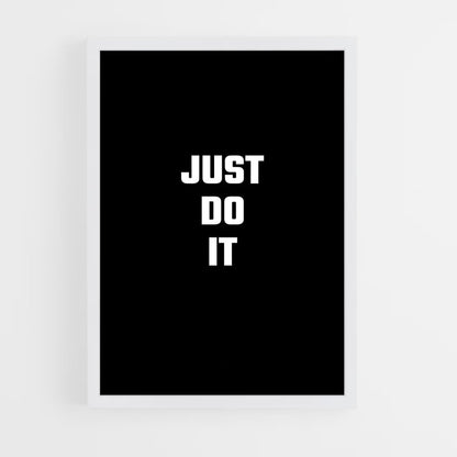 ap-just do it-7 cadre Blanc