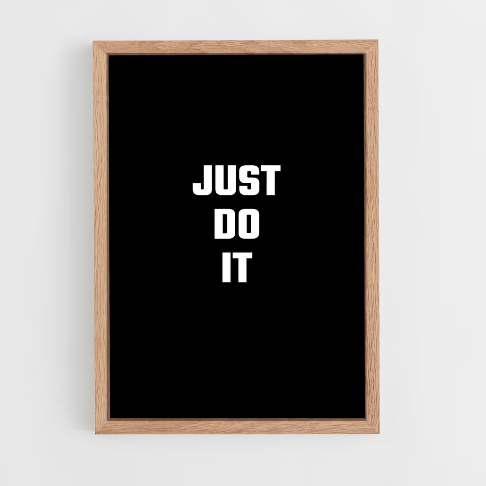 ap-just do it-7 cadre Bois clair