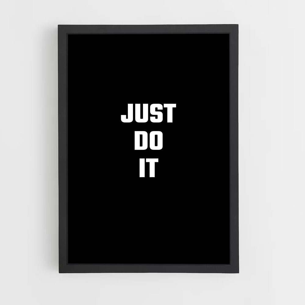 ap-just do it-7 cadre Noir