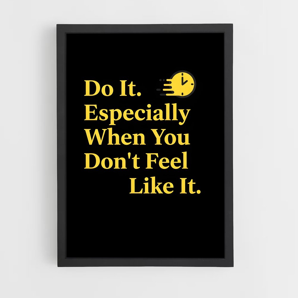 ap-just do it-8 cadre Noir