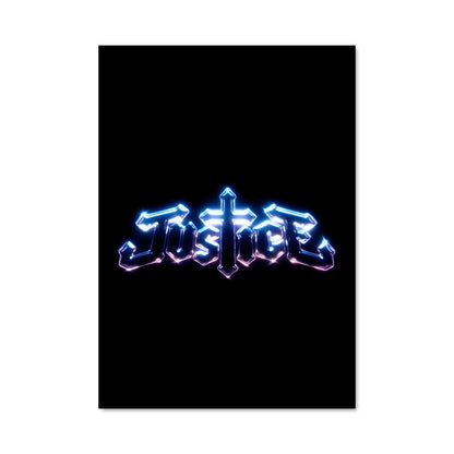 Poster Neon Justice