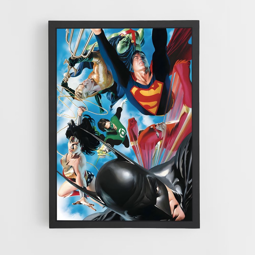 ap-justice league-8 cadre Noir