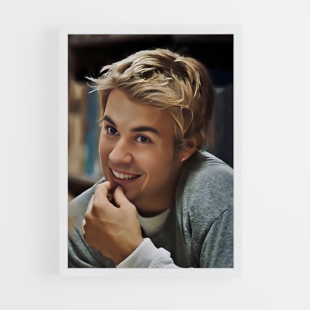 ap-justin bieber-6 cadre Blanc