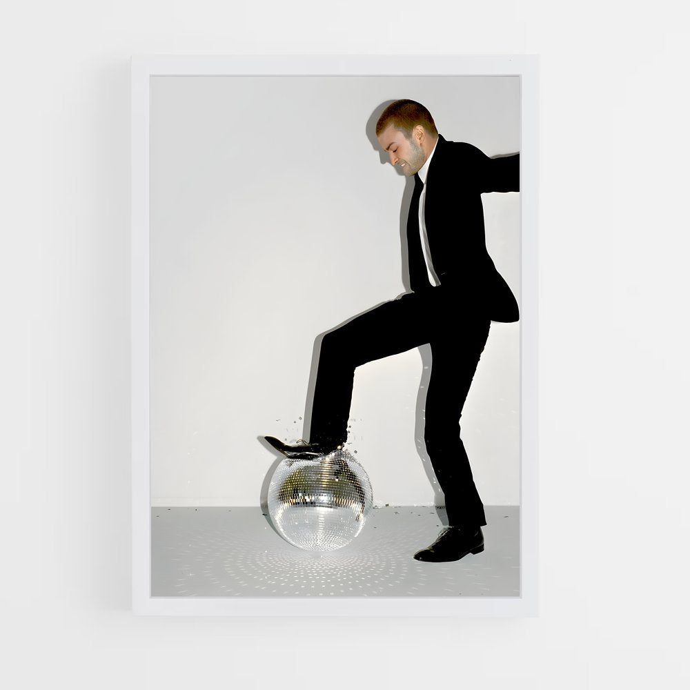 ap-justin timberlake-1 cadre Blanc