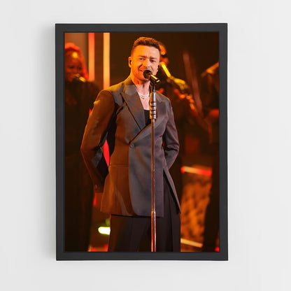 ap-justin timberlake-2 cadre Noir