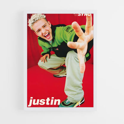 ap-justin timberlake-5 cadre Blanc