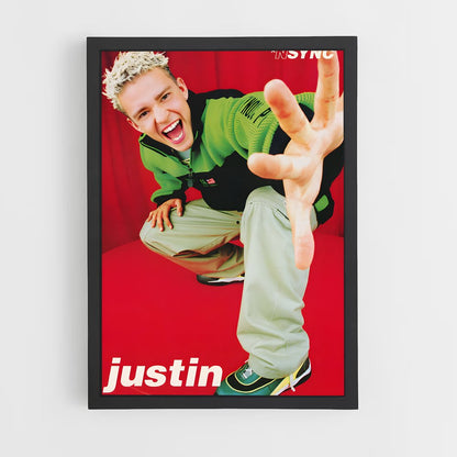 ap-justin timberlake-5 cadre Noir