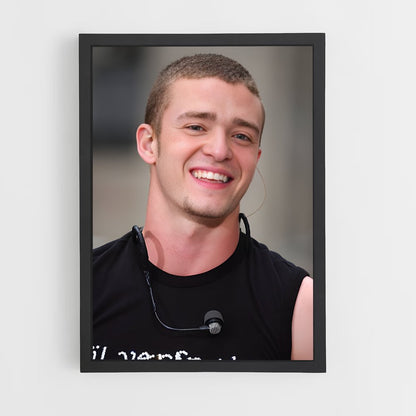 ap-justin timberlake-6 cadre Noir