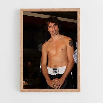 ap-justin trudeau-7 cadre Bois clair