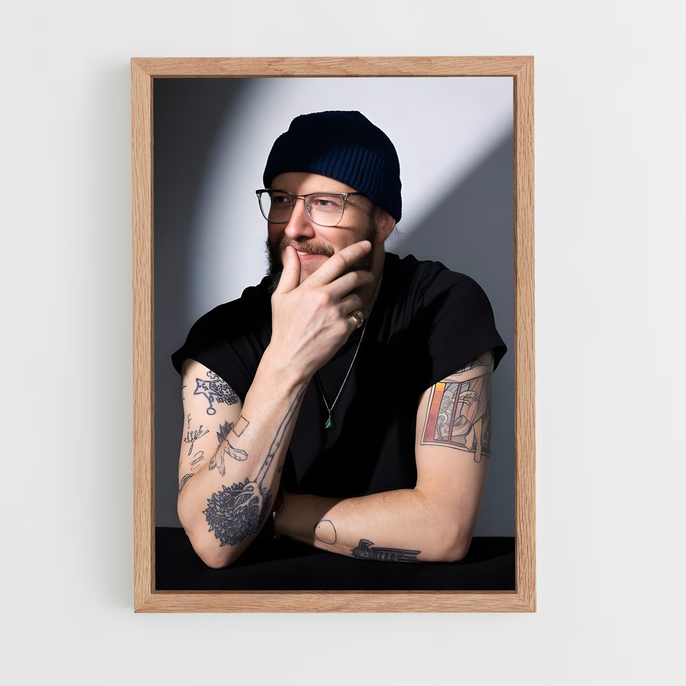 ap-justin vernon-5 cadre Bois clair