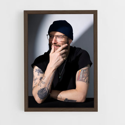 ap-justin vernon-5 cadre Bois foncé