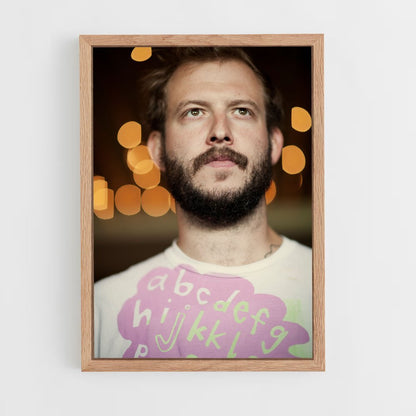 ap-justin vernon-6 cadre Bois clair