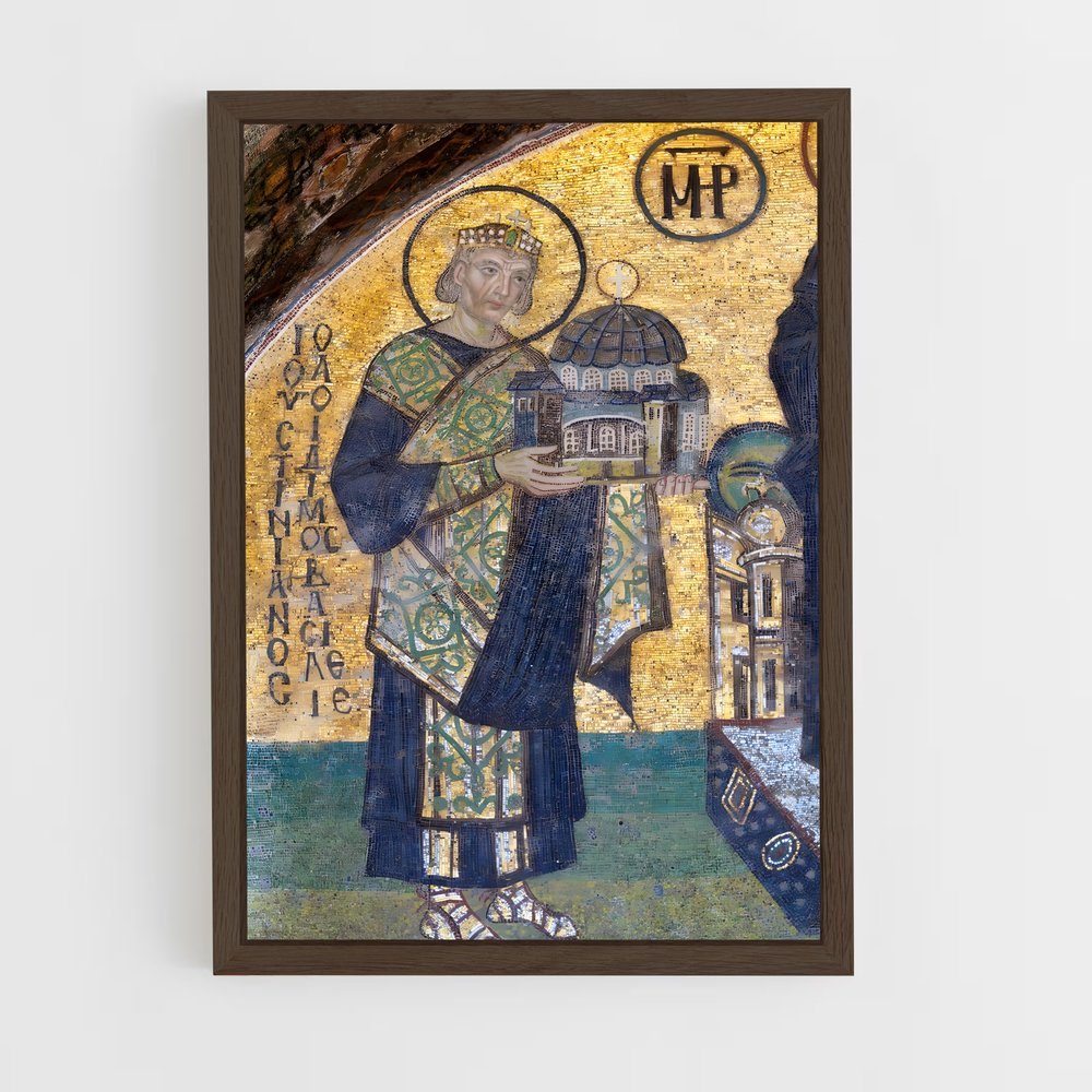 ap-justinian-1 cadre Bois foncé