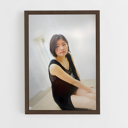 ap-kaede kaga-1 cadre Bois foncé