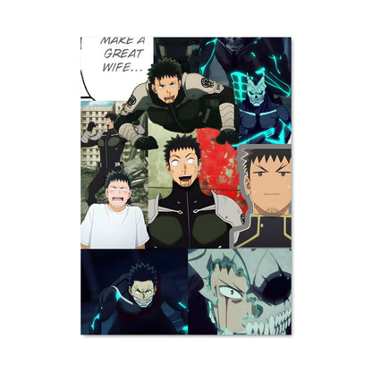 Poster Les Visages de Naruto