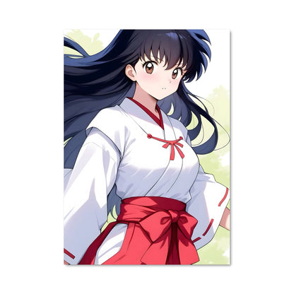 Poster Kagome en Kimono