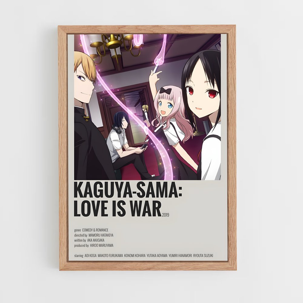 ap-kaguya sama-3 cadre Bois clair