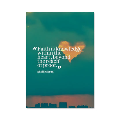 Poster Nuage de Sagesse