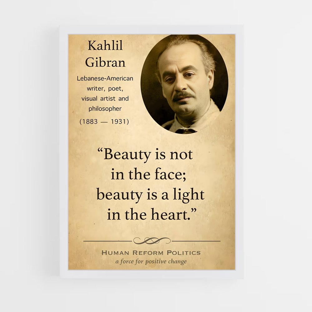 ap-kahlil gibran-7 cadre Blanc