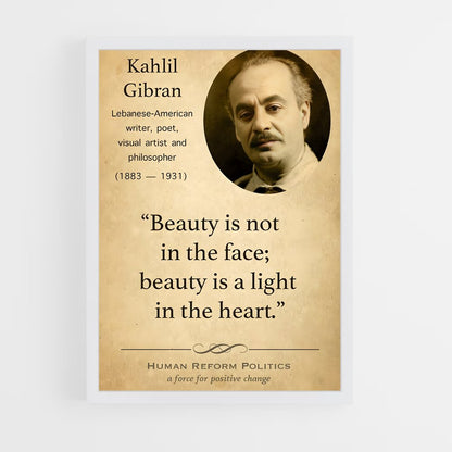 ap-kahlil gibran-7 cadre Blanc