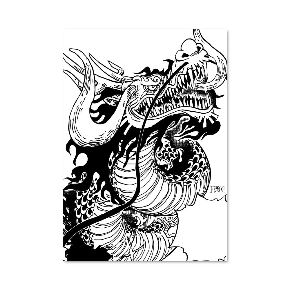 Poster Dragon d'Ébène