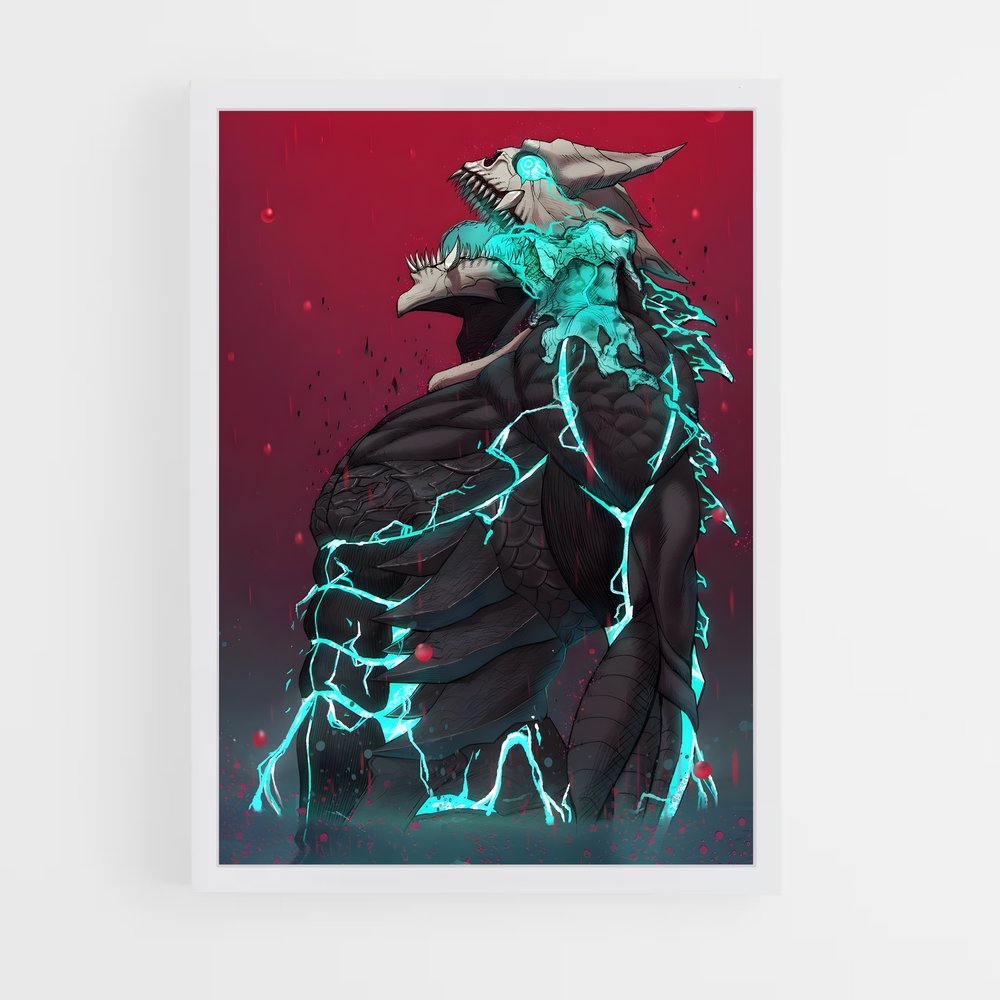 ap-kaiju no 8-11 cadre Blanc