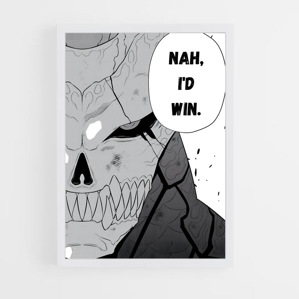 ap-kaiju no 8-9 cadre Blanc