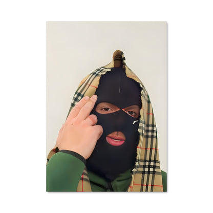 Poster Masque Vert