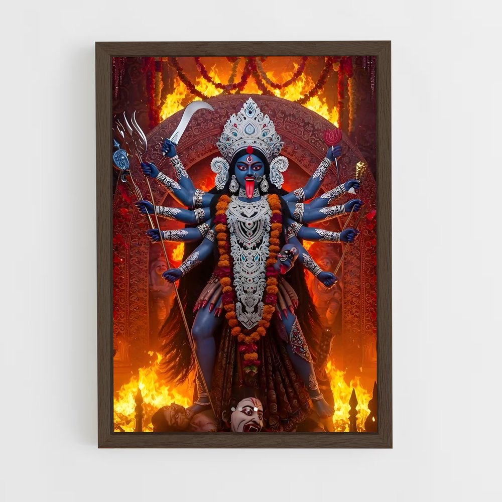 ap-kali-9 cadre Bois foncé