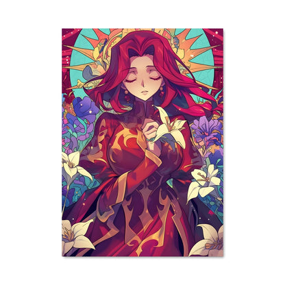 Poster Couronne Écarlate