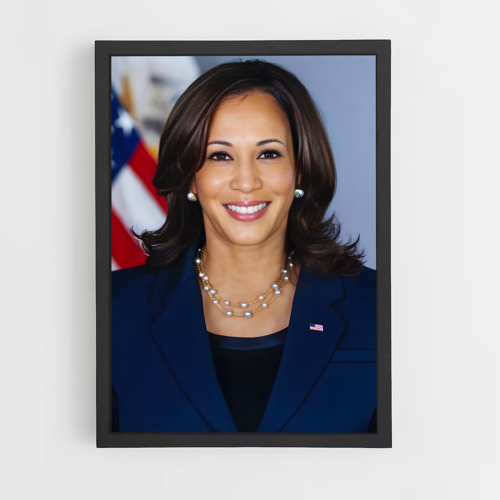ap-kamala harris-2 cadre Noir