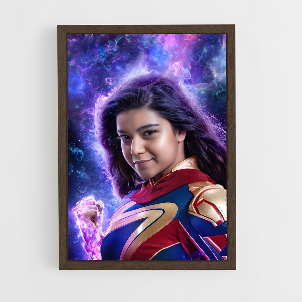 ap-kamala khan-3 cadre Bois foncé