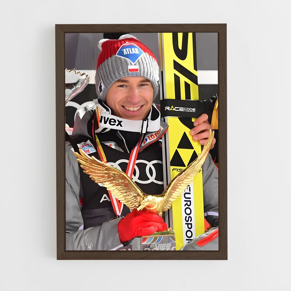 ap-kamil stoch-1 cadre Bois foncé