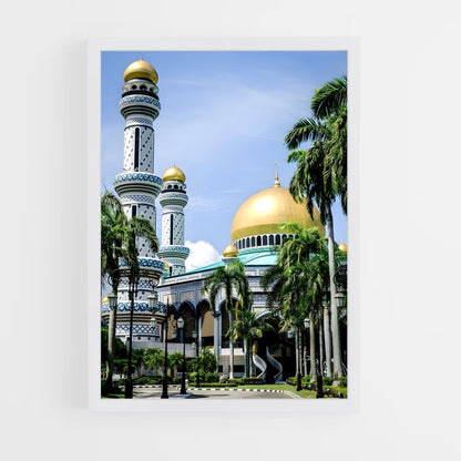 ap-kampong ayer water village-3 cadre Blanc