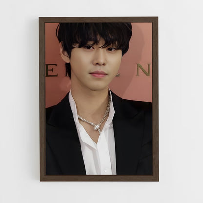 ap-kang tae mu-2 cadre Bois foncé