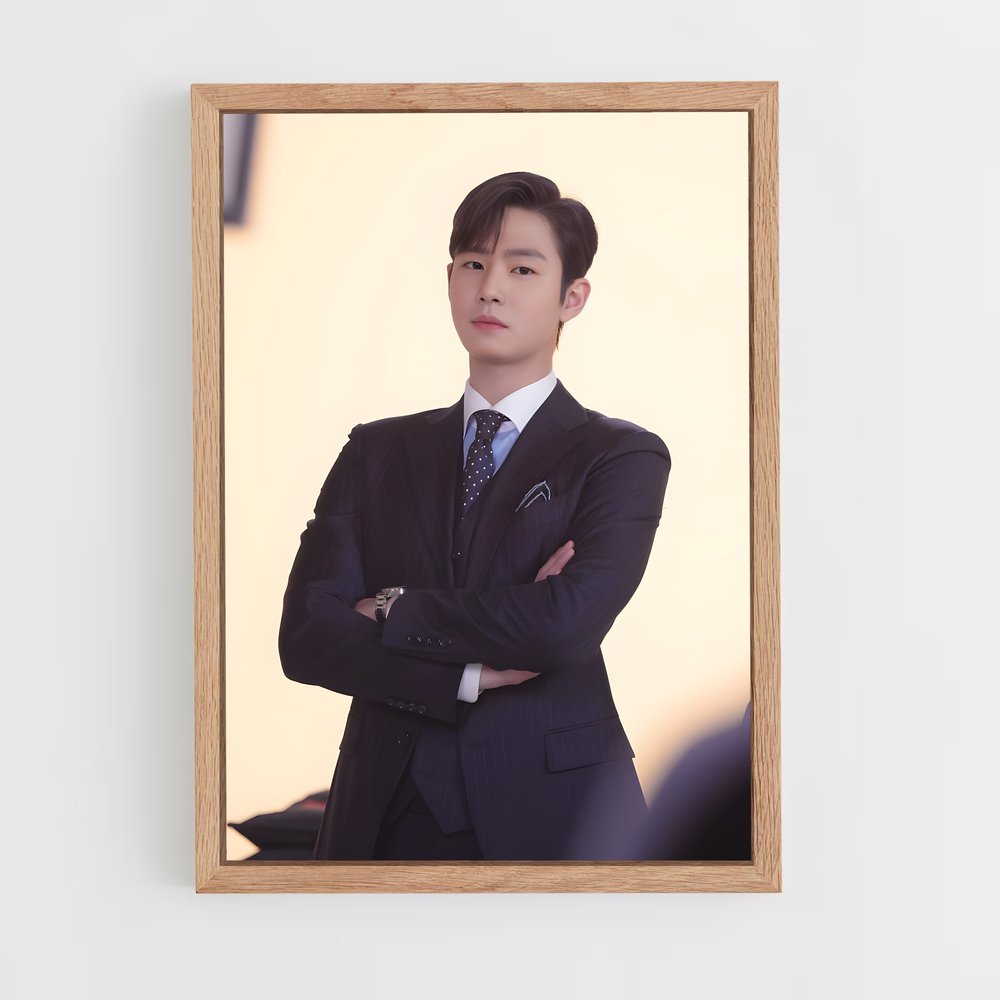 ap-kang tae mu-4 cadre Bois clair