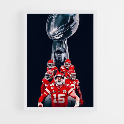 ap-kansas city chiefs-3 cadre Blanc