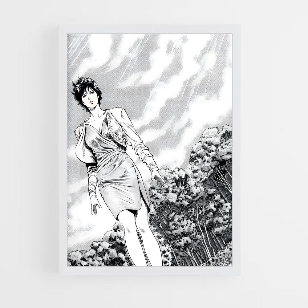 ap-kaori makimura-2 cadre Blanc