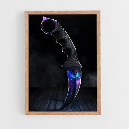 ap-karambit-3 cadre Bois clair