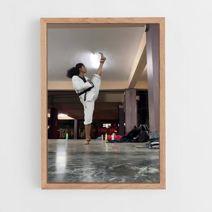 ap-karate-4 cadre Bois clair