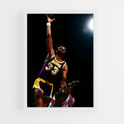 ap-kareem abdul-jabbar-5 cadre Blanc