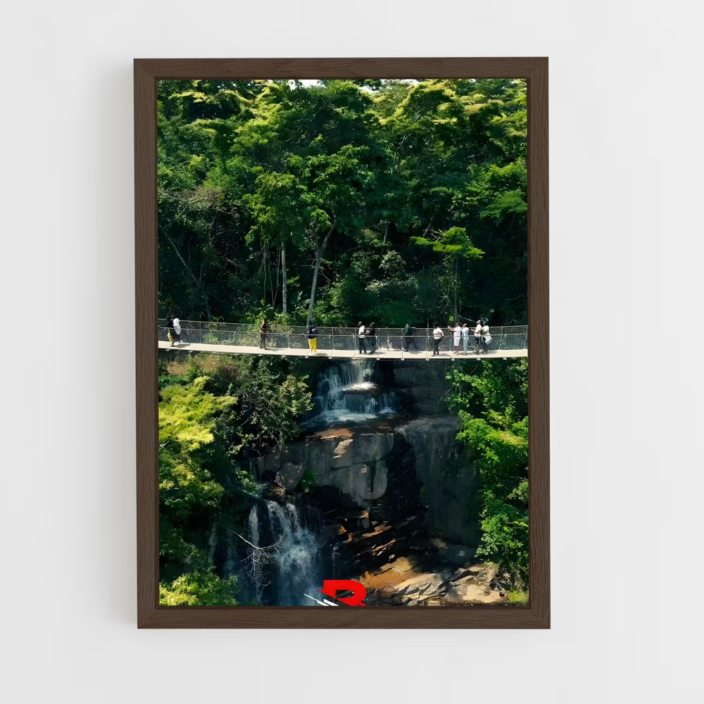 ap-karera falls-2 cadre Bois foncé
