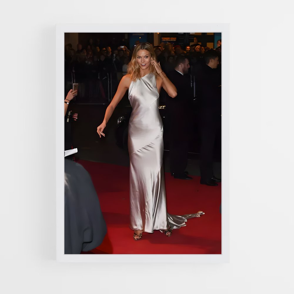 ap-karlie kloss-3 cadre Blanc