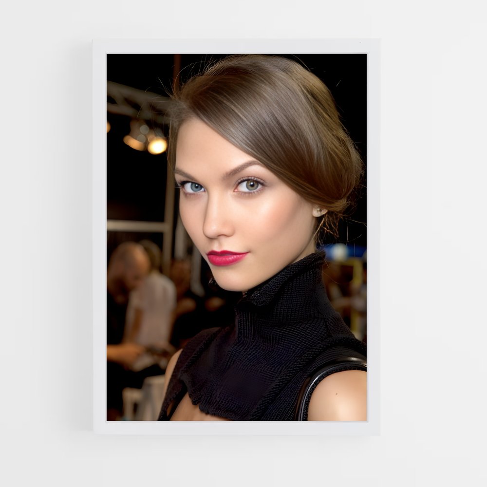 ap-karlie kloss-4 cadre Blanc
