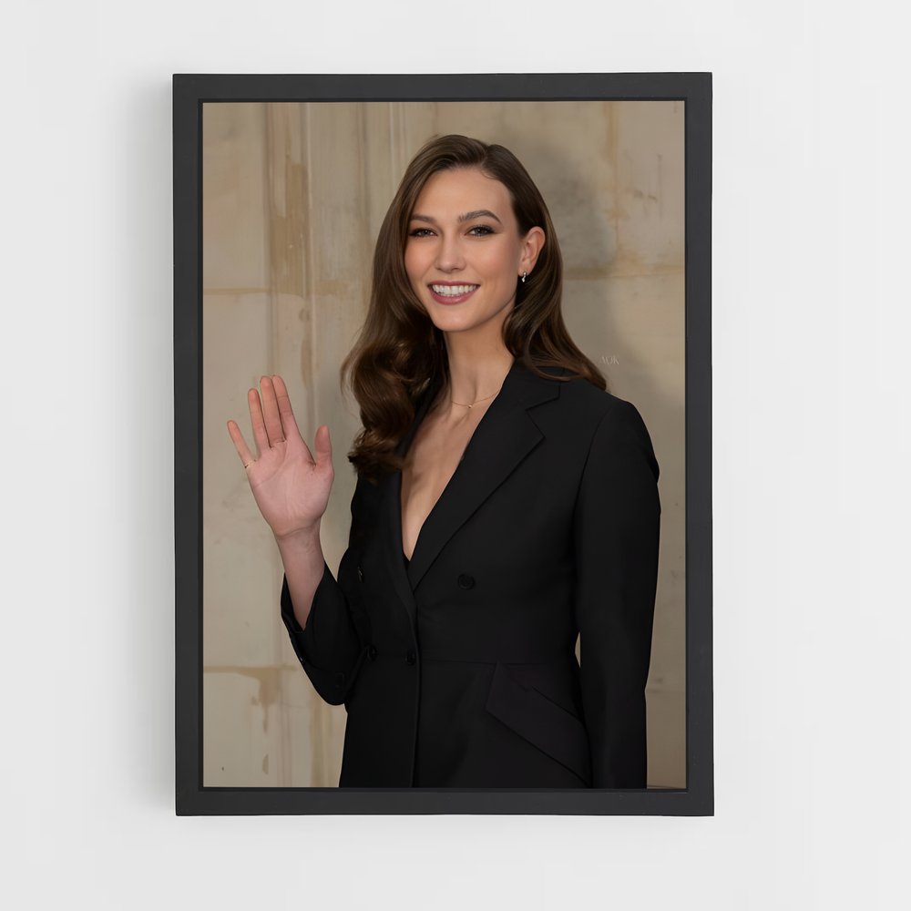ap-karlie kloss-6 cadre Noir
