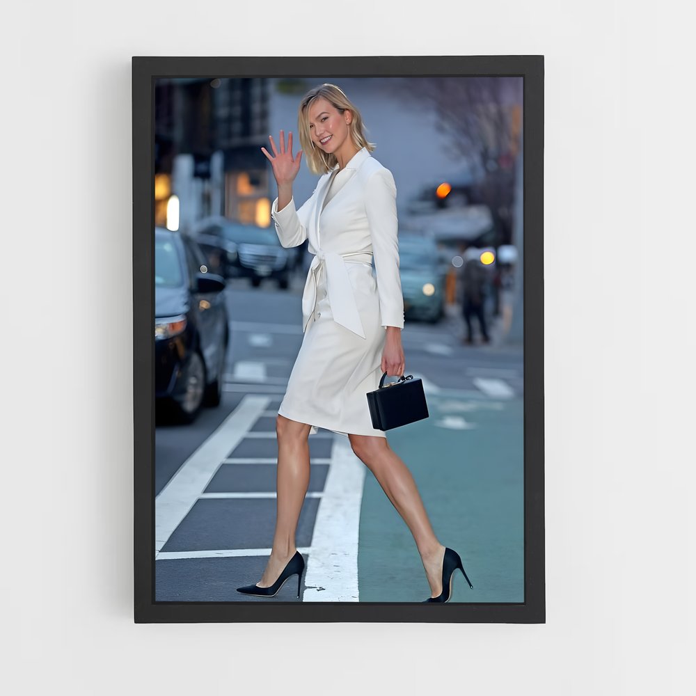 ap-karlie kloss-7 cadre Noir